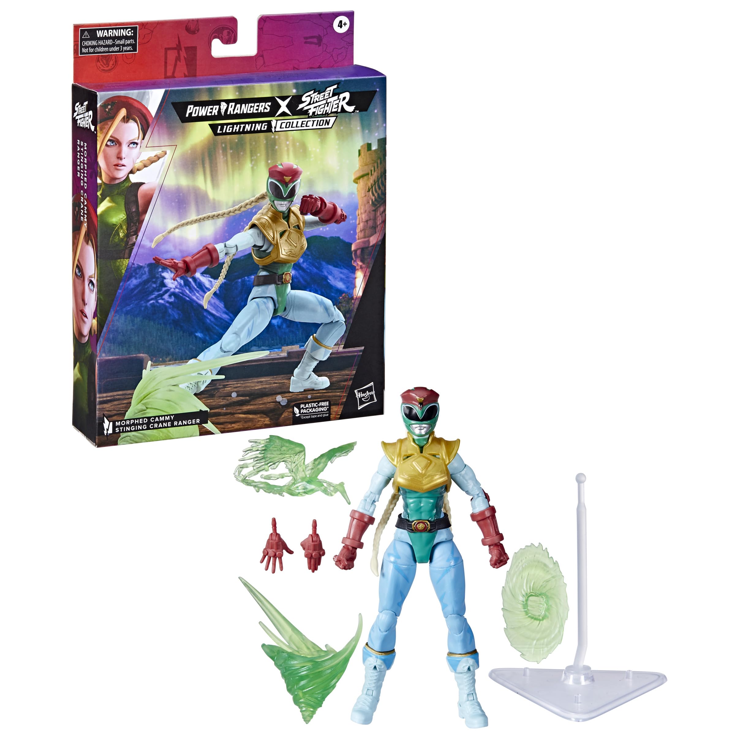 Pawar Renger Action Figure Power Rangers X Street Fighter - Cammy ...