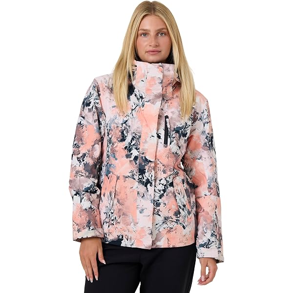 Amazon.com: Roxy GORE-TEX® Glade Printed Snow Jacket True Black
