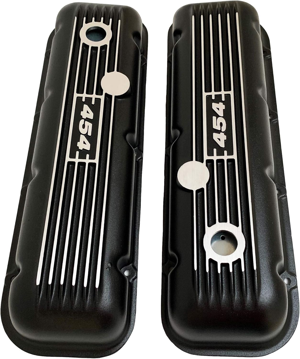 Black Big Block Chevy 454 Classic Valve Covers