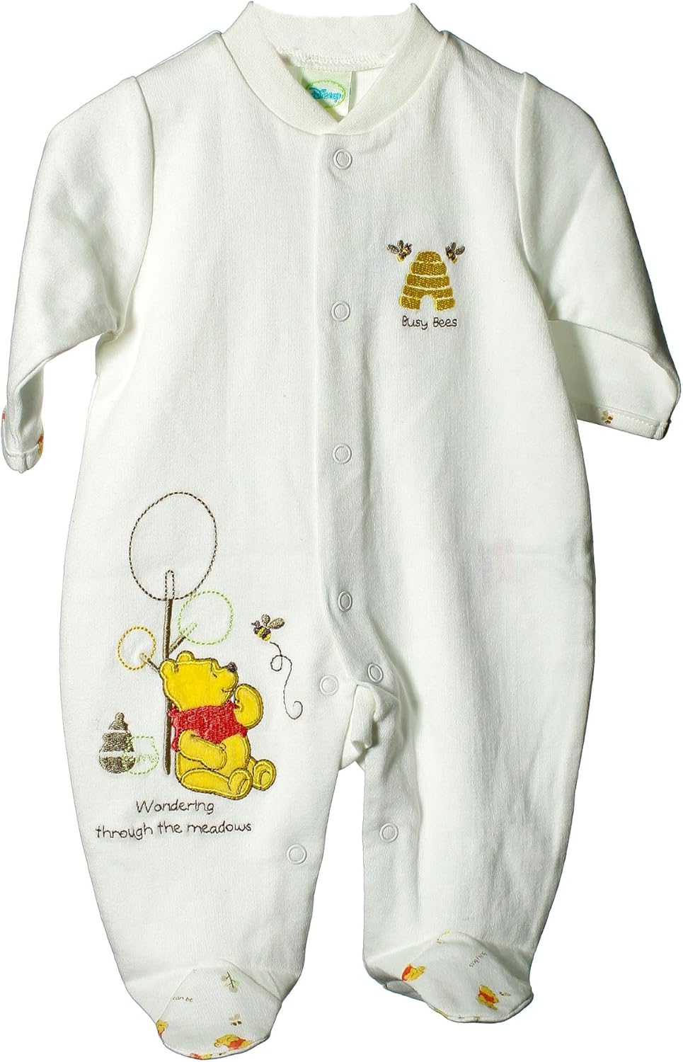 winnie the pooh sleepsuit