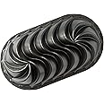 Nordic Ware Heritage Cast Loaf Pan, 6 Cup Capacity, Graphite