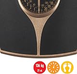 Salter Speedo Dial Mechanical Bathroom Scale 136 KG Large Dial Gold view 9
