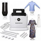 Scanovus Scanovus The Original Automatic Ironing Machine 4.0 Bundle | Includes Automatic Iron 4.0, Dress Attachment &amp; Water Atomizer - Complete Wrinkle-Free Solution for Shirts, Pants &amp; Shoes