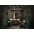 BELECO 8x6ft Fabric Creepy Hospital Backdrop Gloomy Insane Asylum Corridor Horror Abandoned Hospital Background Halloween Hospital Party Decorations Banner Photoshoot Studio Props - View #9