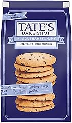 Tate's Bake Shop Blueberry Crisp Cookies, Limited Edition, 7 oz Bag