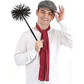 Disney's Mary Popping Bert Hat, Scarf & Brush Kit