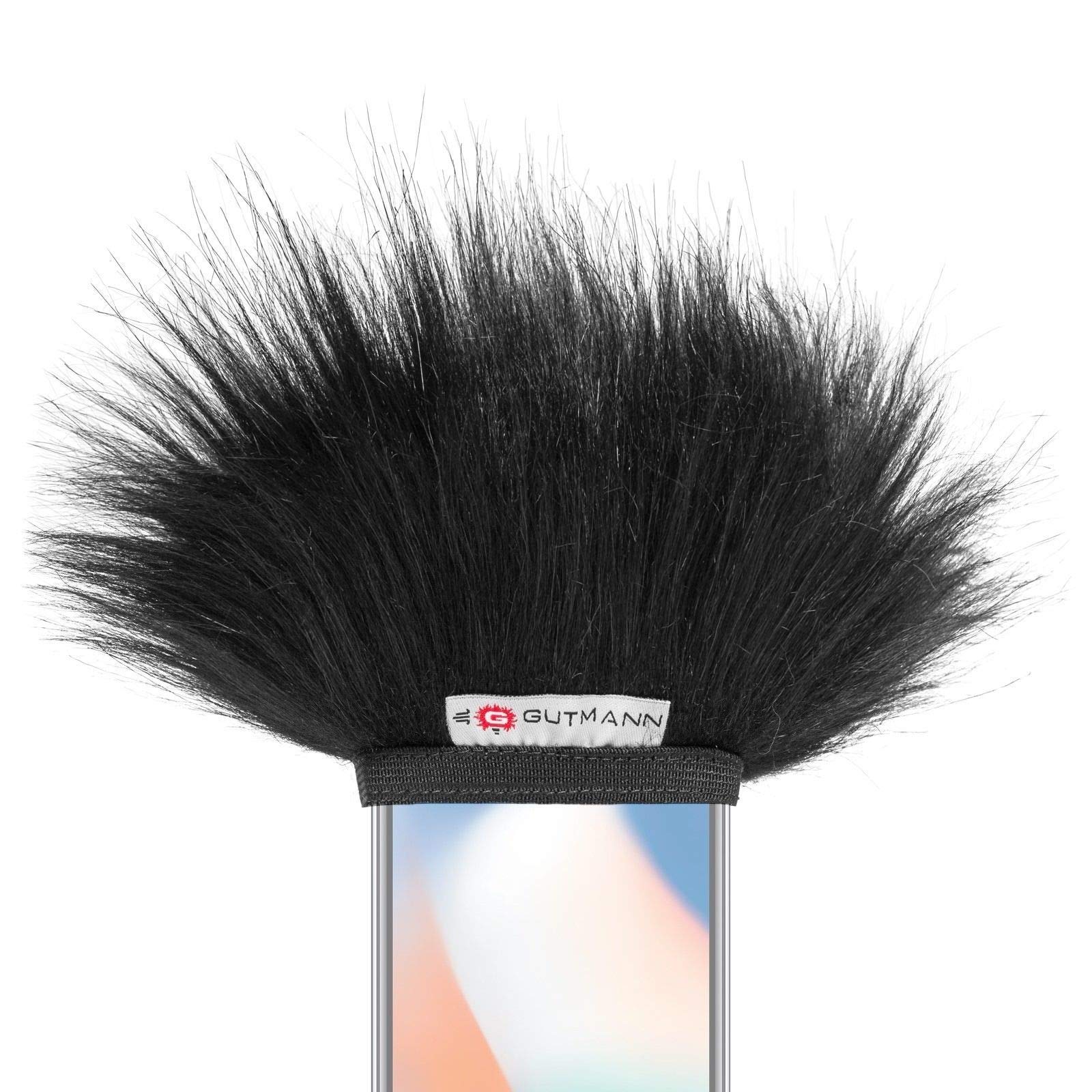 Gutmann Microphone Fur Windscreen Windshield for Apple iPhone X/XS/XS MAX/XR | Made in Germany