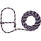 Weaver Livestock Stierwalt Breaking Halter, Purple/Black/Gray
