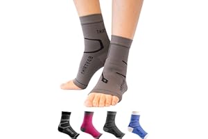 Thirty48 Plantar Fasciitis Compression Socks(1 or 2 Pairs), 20-30 mmHg Foot Compression Sleeves for Ankle/Heel Support, Increase Blood Circulation, Relieve Arch Pain, Reduce Foot Swelling