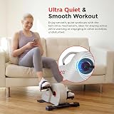 Sunny Health & Fitness Magnetic Under Desk Pedal Exerciser Mini Bike view 4