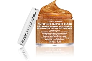 Peter Thomas Roth | Pumpkin Enzyme Mask | Enzymatic Dermal Resurfacer, Exfoliating Pumpkin Facial Mask for Dullness, Fine Lines, Wrinkles and Uneven Skin Tone , 1 count (5 Fl Oz)