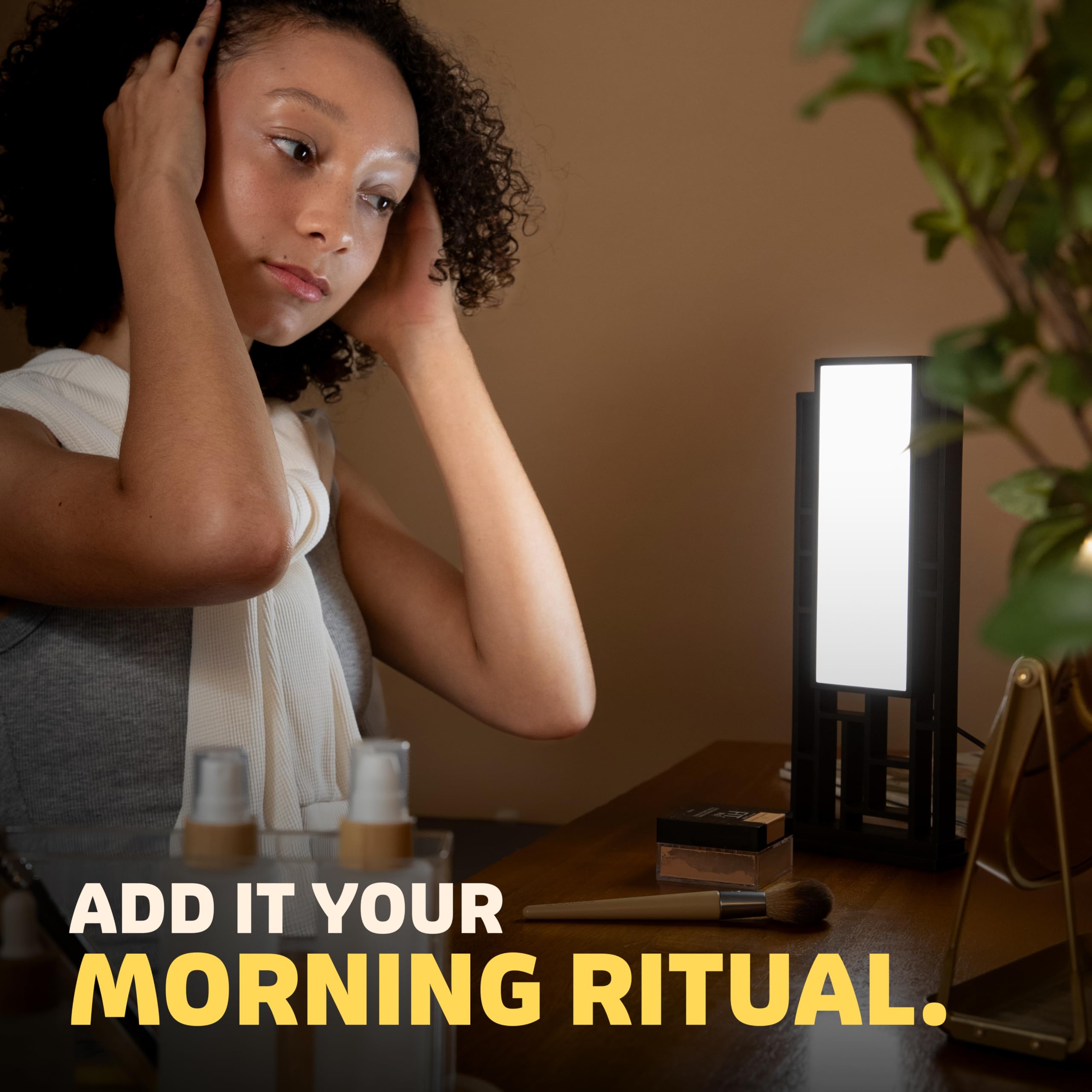 Circadian Optics Lumos 2.0 Bright Light Therapy Desk Lamp | As Seen On Shark Tank | Ultra Powerful 10,000 LUX Brightness | 5500K Color Mimics Noon Day Sun | Improve Your Mood, Sleep, Energy & Focus