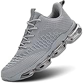 Pozvnn Mens Air Cushion Running Shoes Fashion Casual Walking Tennis Sneakers Non Slip Breathable Trail Sport Gym