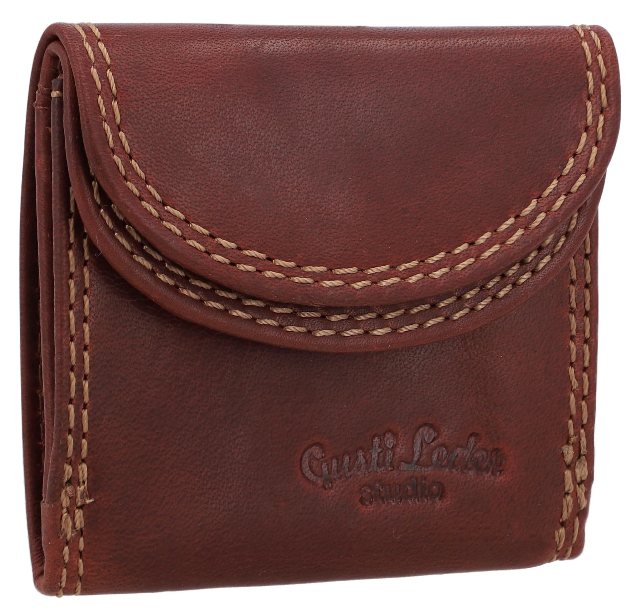 Gusti Purse Leather - Leif Shoulder Bag Evening Bag Clutch 2in1 Black Leather