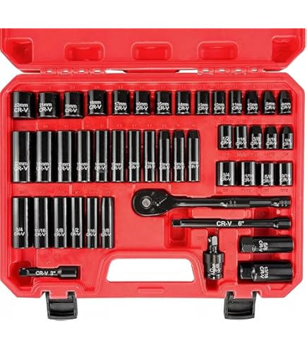 Stanley 27-Piece 1/2'' Drive Socket Set - Inch