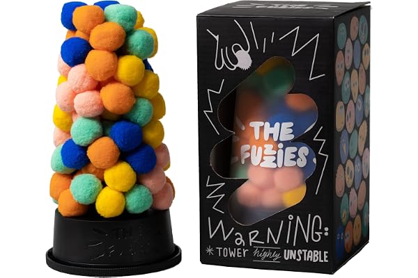 CMYK The Fuzzies - A Gravity Defying, Squishy Stacking Game
