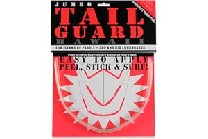 Surfco Hawaii - Jumbo Tail Guard for SUP and Big Longboards (Available in Clear, Black and White)