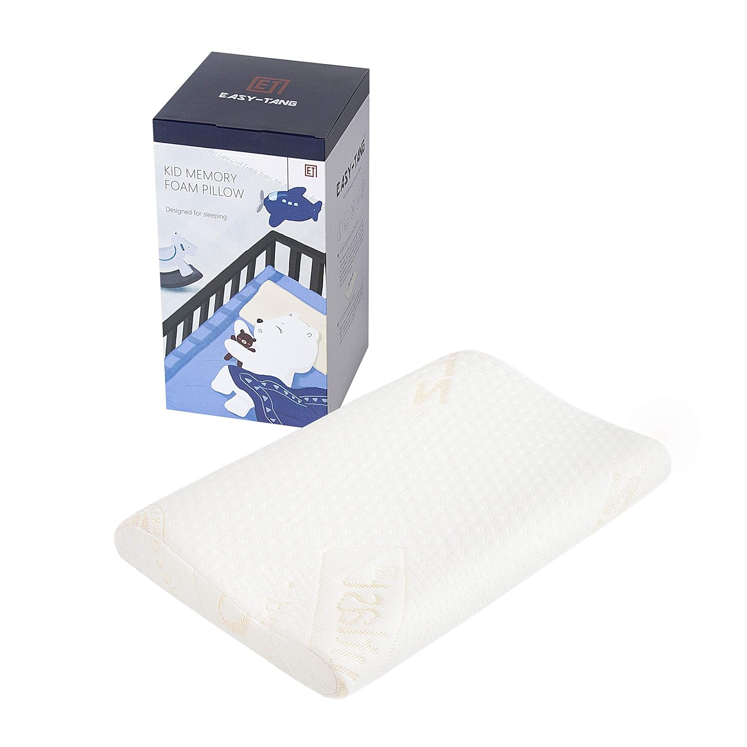 Amazon Com Easy Tang Kid Memory Foam Pillow For Toddler Baby