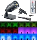 Lunartec Solar-Laser-Projektor: Magische Sternen-Lichtshow Für Garten & Weihnachten