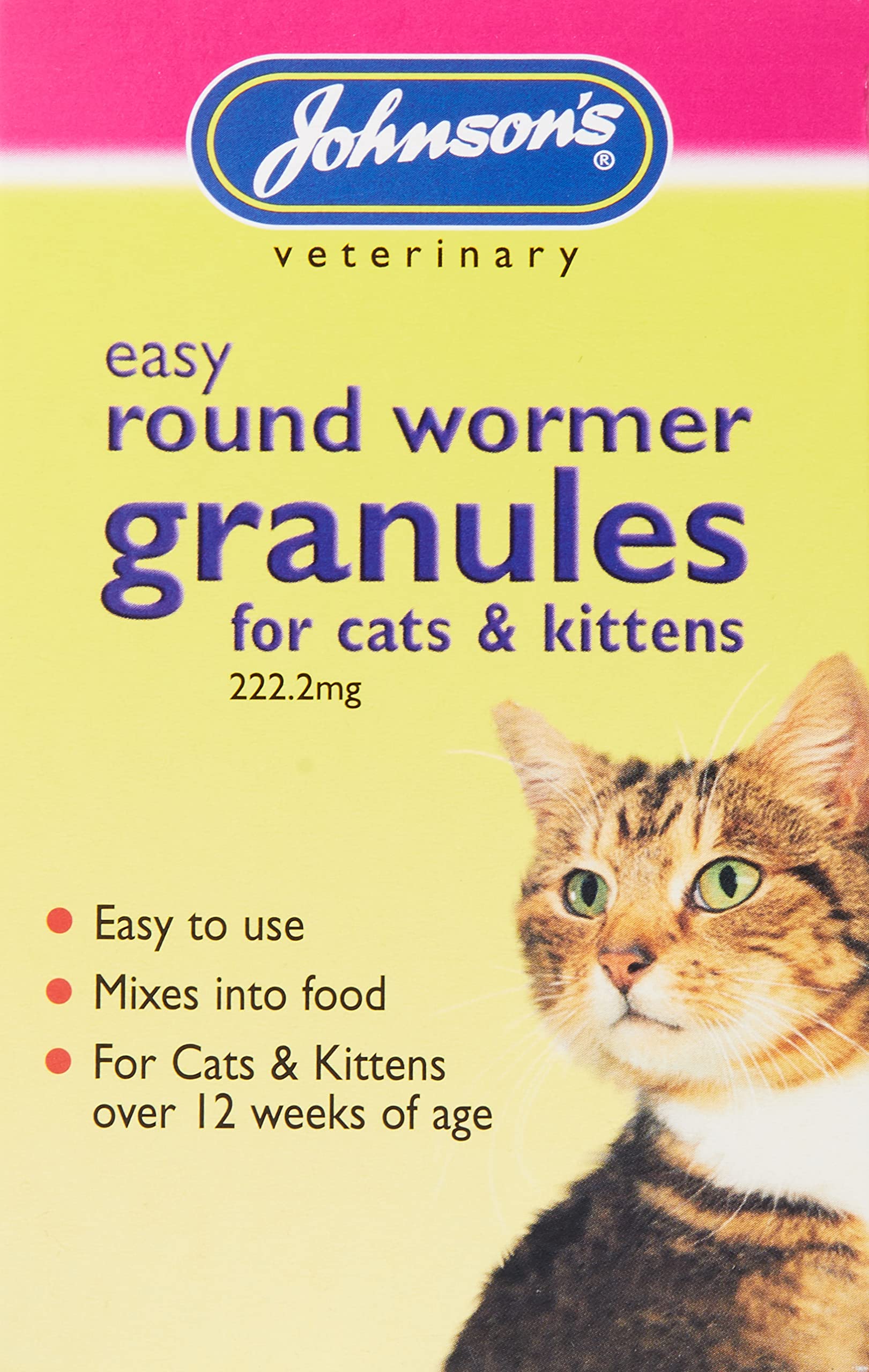 Johnsons Cat & Kitten Easy Wormer Granules VMD