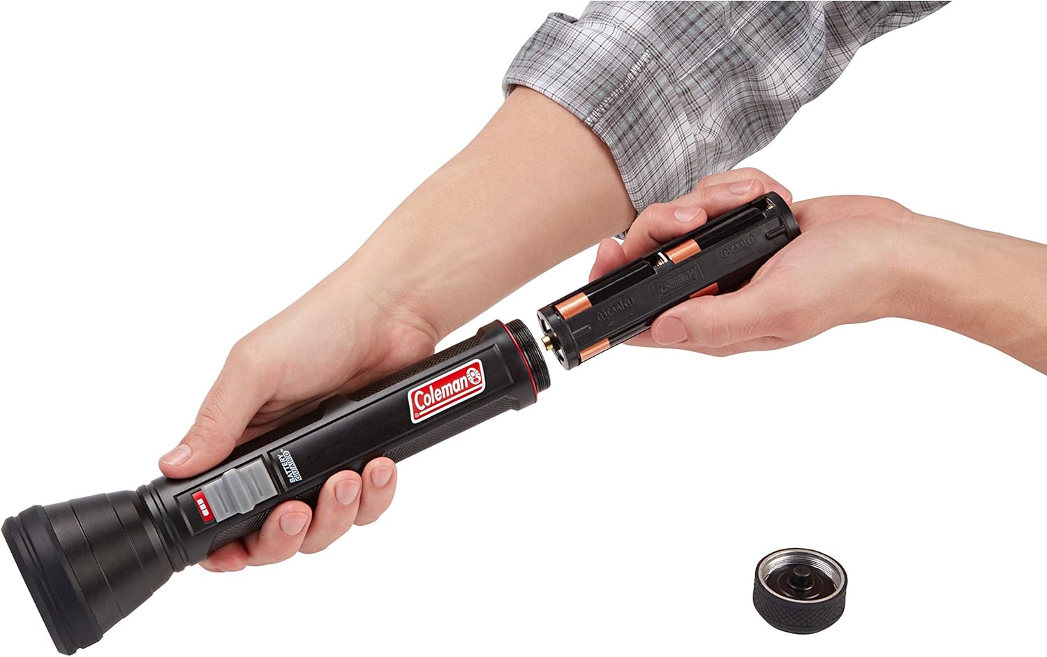 Coleman LED Flashlight | 425 Meter Flashlight with BatteryGuard: Sports & Outdoors