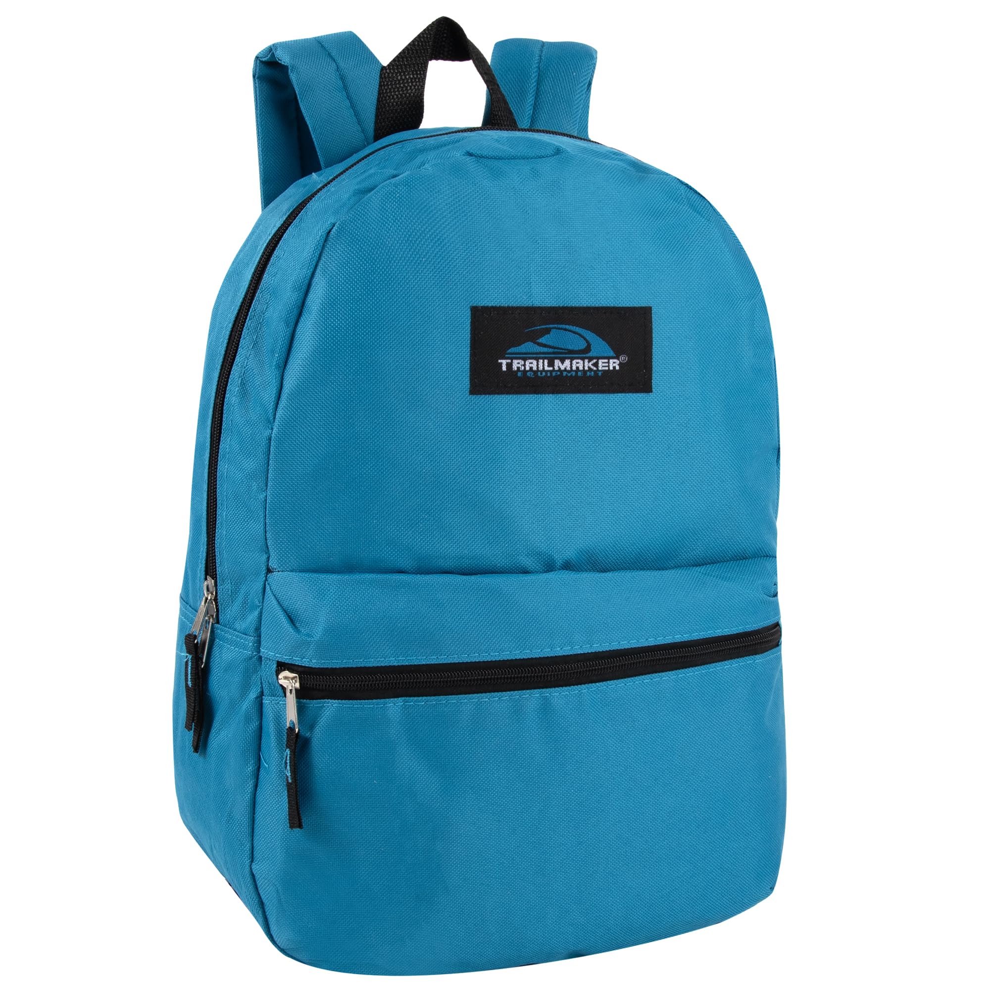 Photo 1 of ***(HEAVILY USED/ WORN SPOTS)***Trail maker Classic 17 Inch Backpack with Adjustable Padded Shoulder Straps (Light Blue)