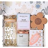 Aunt Gifts - Coffee Glass Cup Gift Ideas For Aunt - Birthday, Mothers Day, Christmas