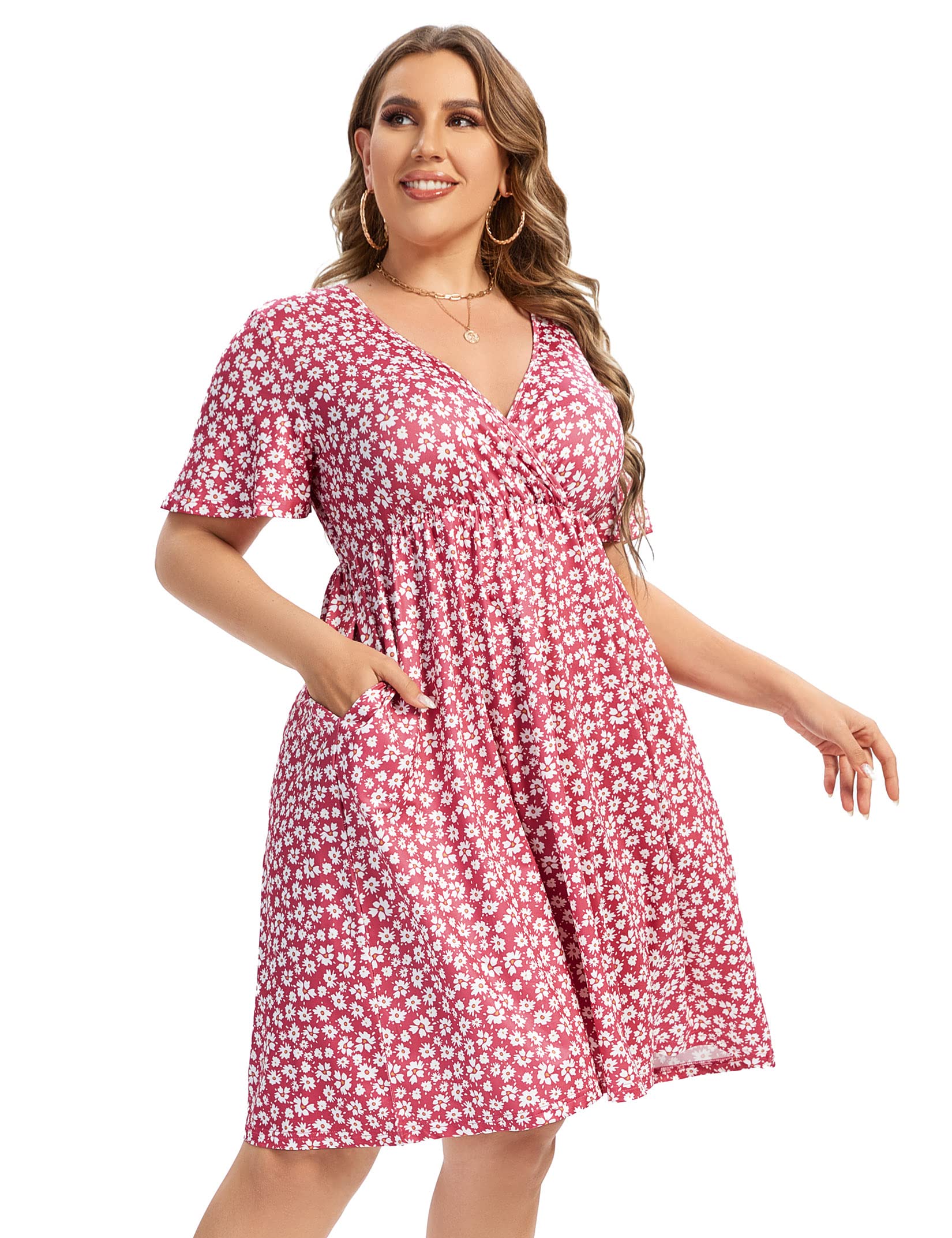 Photo 1 of AMZ PLUS Women's Casual, pinkf