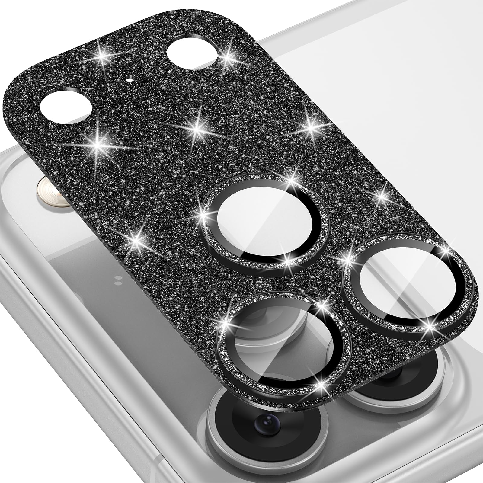 Photo 1 of Tensea for iPhone 17 Pro Max Camera Lens Protector, Metal Aluminum Alloy Tempered Glass Cover Camera Screen Protector Accessories, Case Friendly