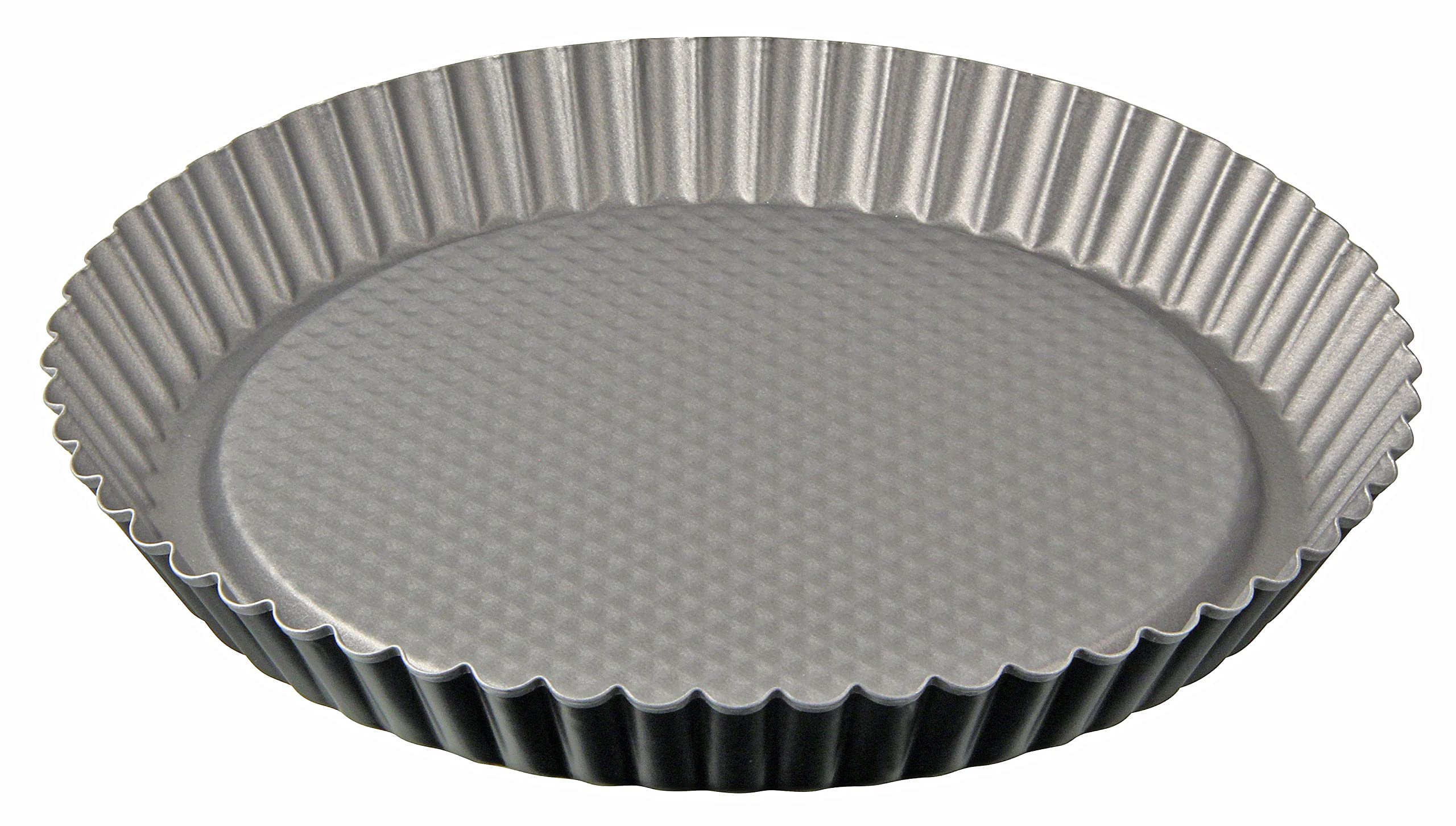 Zenker "Energy Pie Pan, Stainless Steel, Anthracite/Silver, 28 cm Diameter