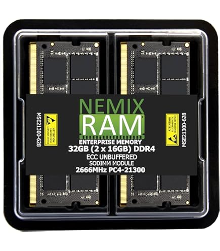 Synology SODIMM ECC RAM DDR4 16GB (D4ES03-16G) : Amazon.ca