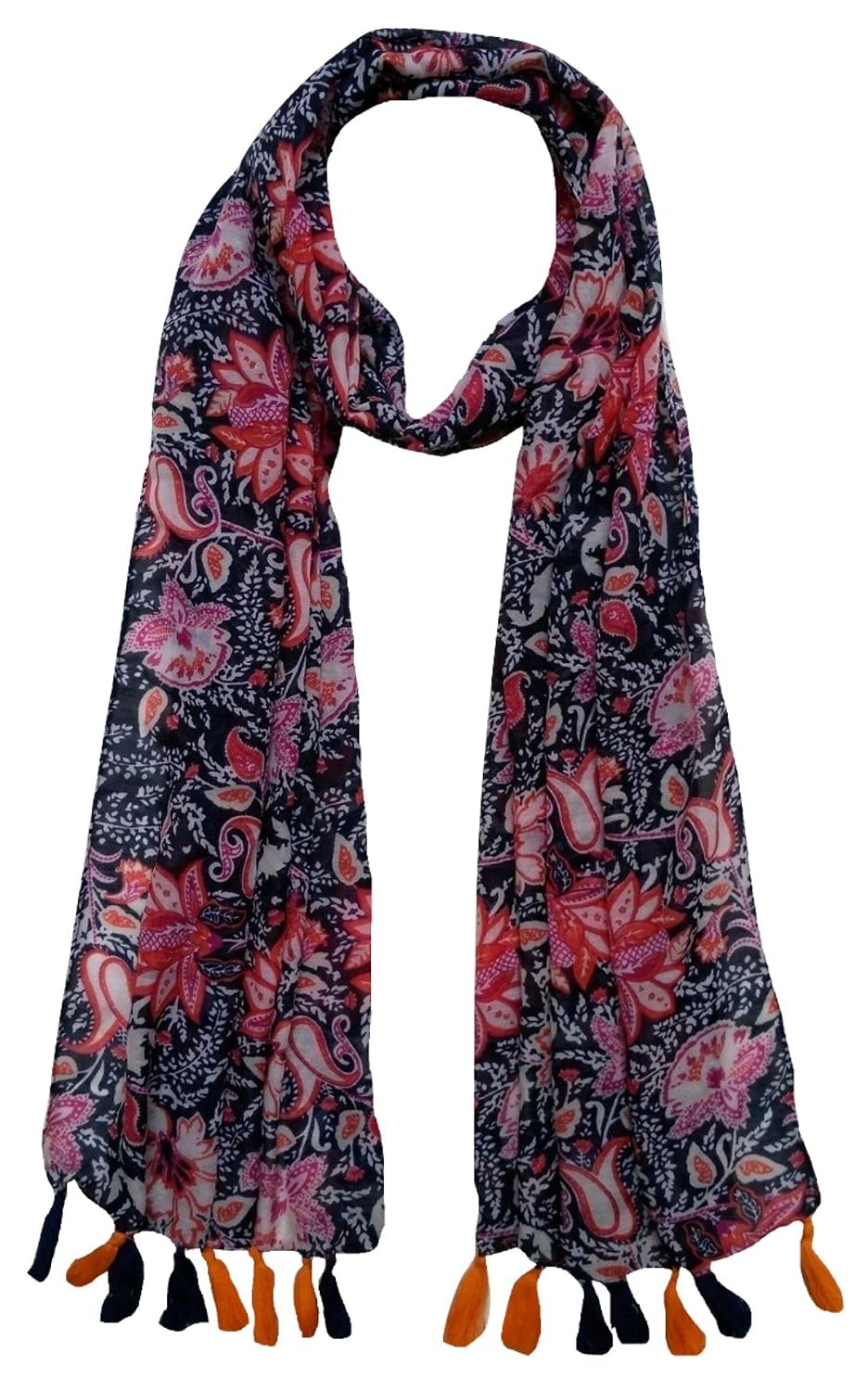 printed poly cotton scarf and stoles for women (combo of six stoles)