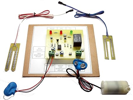 LEFTBRAIN CREATION Smart Irrigation System Using Soil & Water Level Sensor
