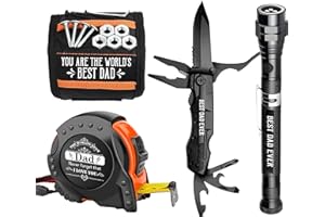 COCOMONG Gifts for Dad, Unique Valentines Day Dad Gifts Multifunctional Tool Set Birthday Gift for Him from Daughter, Dad Men Gift, Cool Dad Fathers Day, Christmas, Bithday Gifts