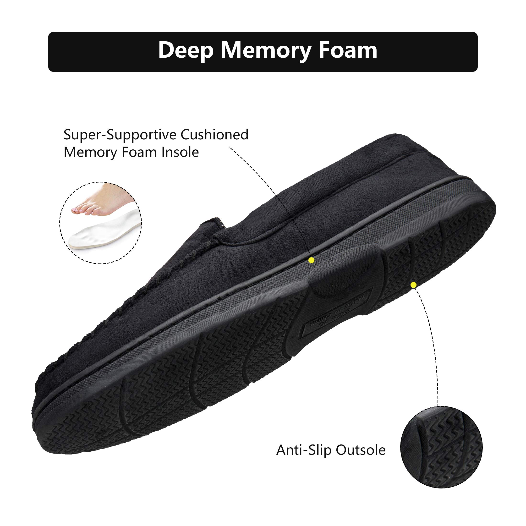 EAST LANDER Men\'s Loafers Suede Leather Slip-On Moccasins Driving Shoes Boat Shoes ELFX001-M1-8