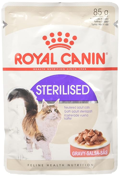 Royal Canin C-58387 Feline Sterilised Salsa - 85 gr: Amazon.es: Productos para mascotas