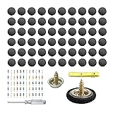 Dickno 60 PCS Car Roof Headliner Repair Kit, Auto