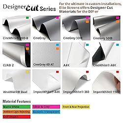 Elite Screens Designer Cut 135" Diag. 16:9, 8K 4K