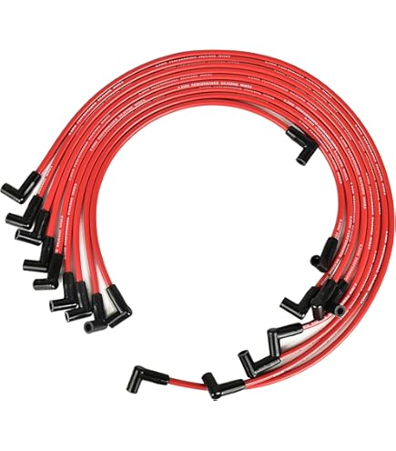 Amazon.com: Taylor Cable 74228 Spiro-Pro Red Spark Plug Wire