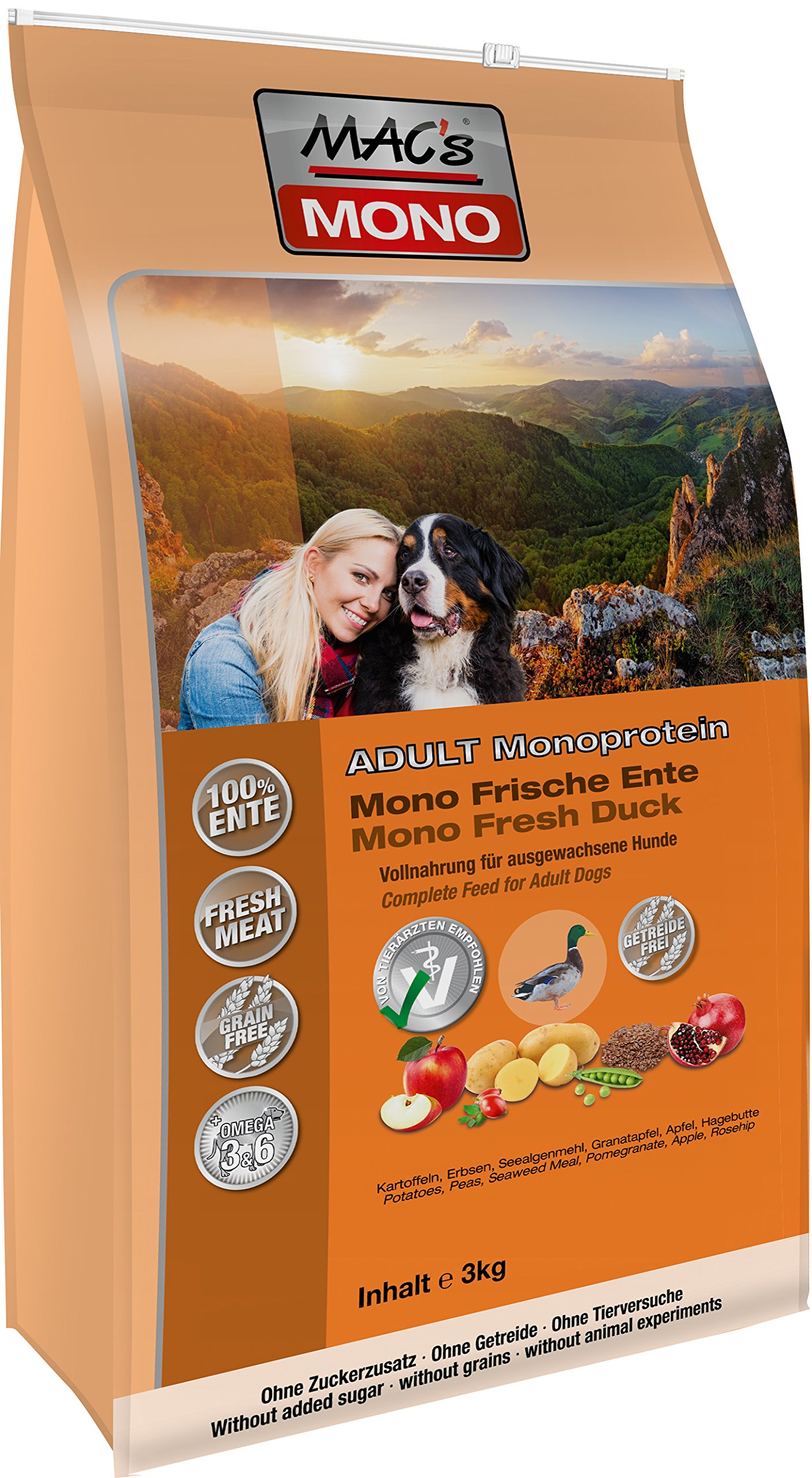MAC's Mono duck, pack of 1 (1 x 3 kg)