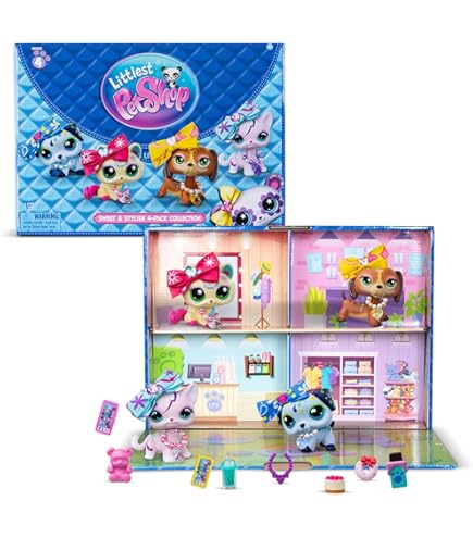 Amazon.com: Littlest Pet Shop Pets on the Go Chinchilla with Hutch