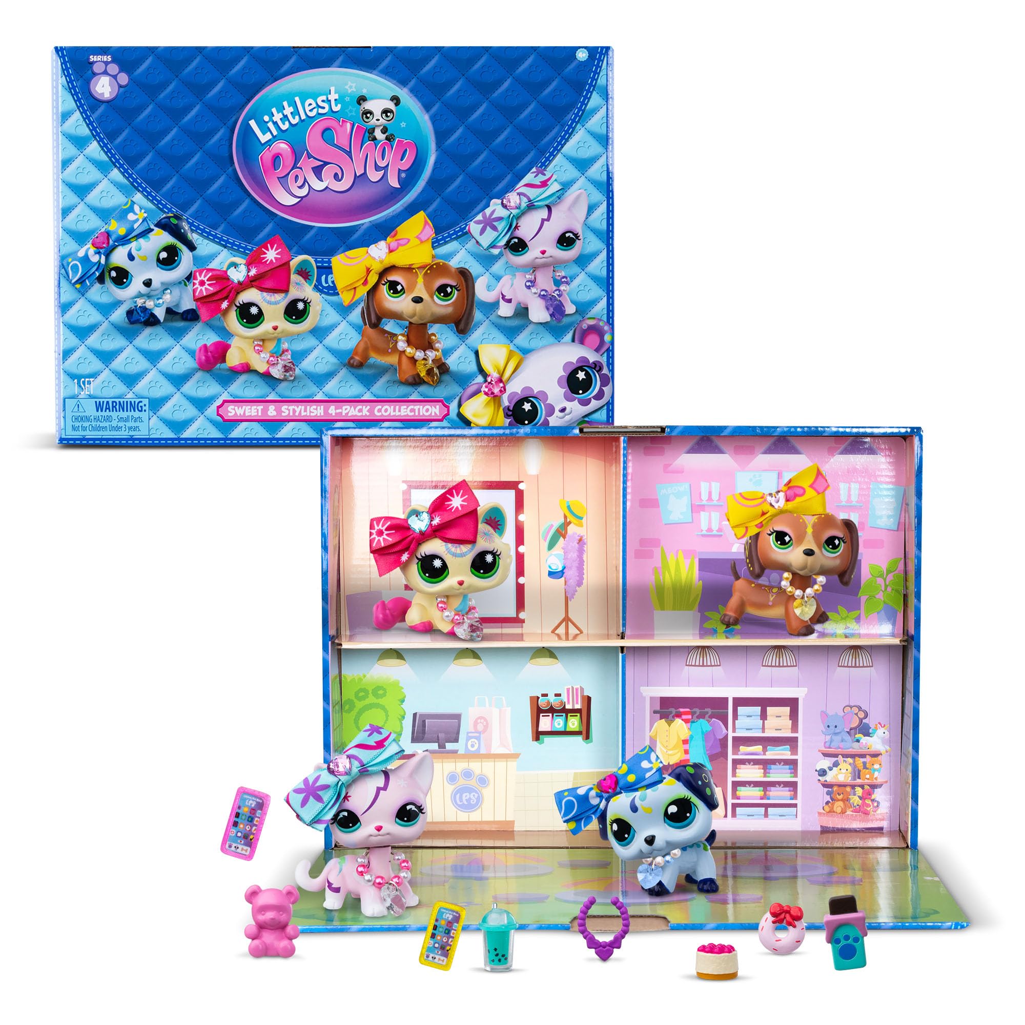 Littlest Pet Shop- Sweet & Stylish Bundle Set