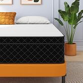 Swbvs Double Mattress,12 Inch Full Size Hybrid Mattresses, Full Bed Matress in a Box, Pressure Relief &amp; Fiberglass Free, Firm Mattress Double Size