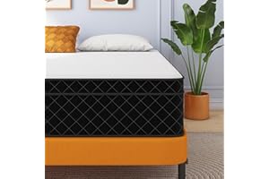 Swbvs Double Mattress,12 Inch Full Size Hybrid Mattresses, Full Bed Matress in a Box, Pressure Relief & Fiberglass Free, Firm Mattress Double Size