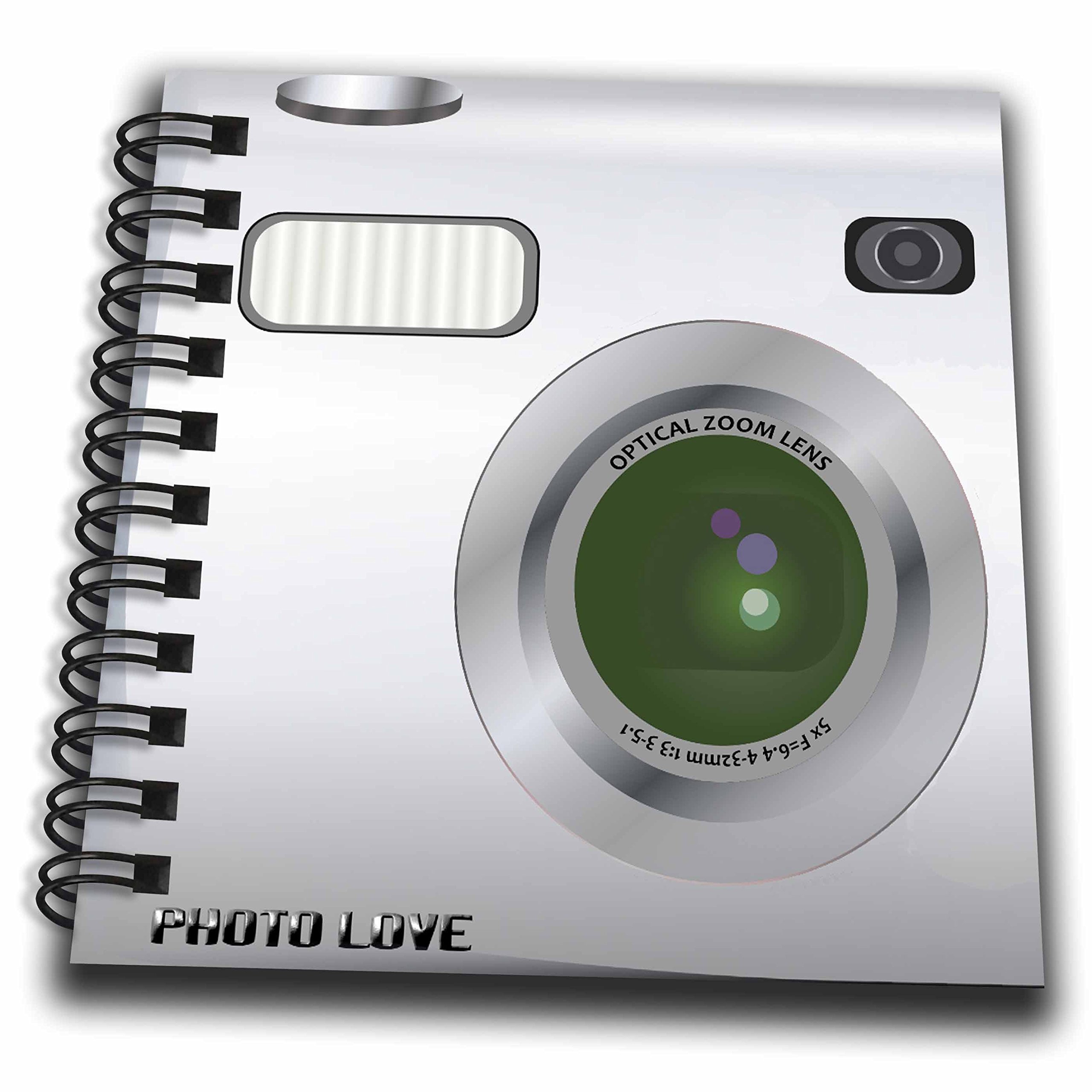 3dRose Mini Notepad, Varies, 4 x 4 cm