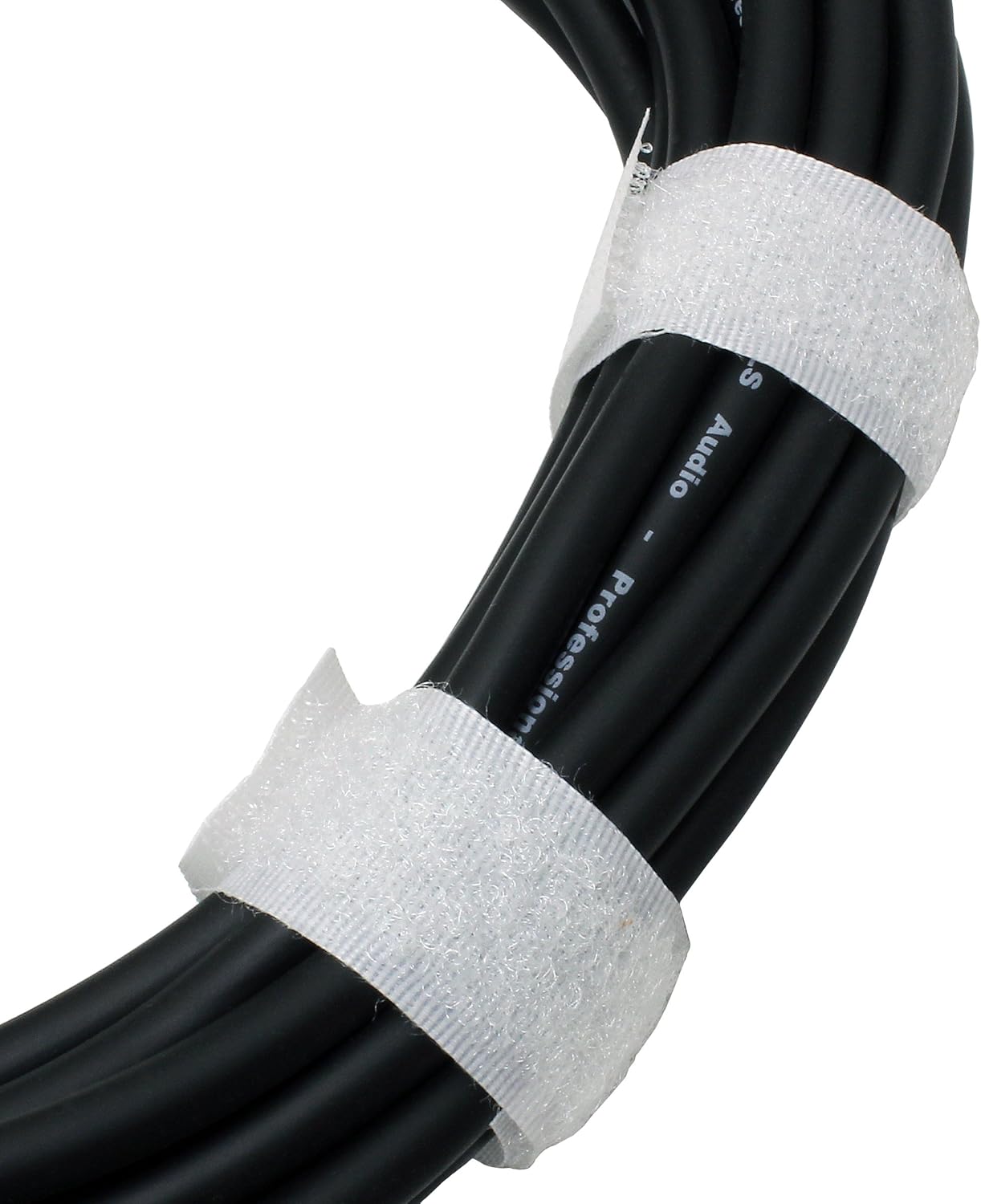 GLS Audio 25 foot Mic Cable Patch Cords - XLR Male to XLR Female Black Microphone Cables - 25' Balanced Mic Snake Cord - Single: Musical Instruments