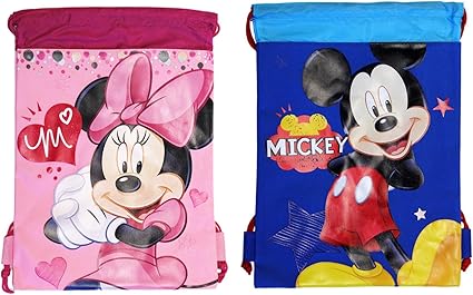 mickey drawstring backpack