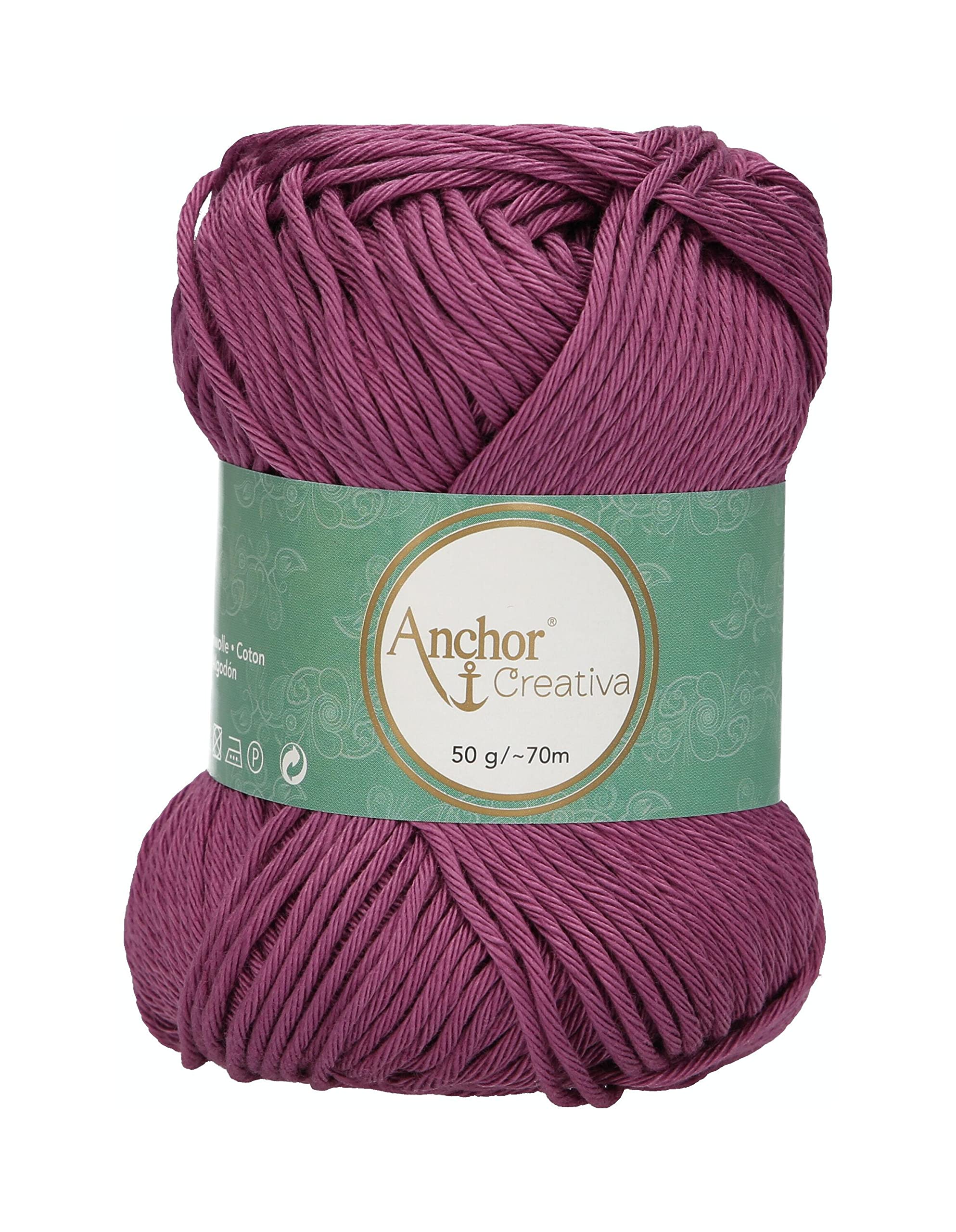 ANCHOR Creativa, Thickness: 8, Packaging: 50G, Running Length: 70M 240 Crochet Threads