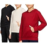 PURE CHAMP 3 Pack Mesh Boys Hoodies Active Athletic Quick Dry Pullover Hoodies For Boys Essentials Hoodie Lightweight 4-20