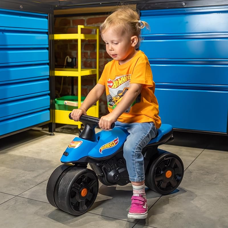 Hot Wheels Moto Draisienne Niño, Ruedas Anchas, a Partir de 12 Meses — foto 7 de 7
